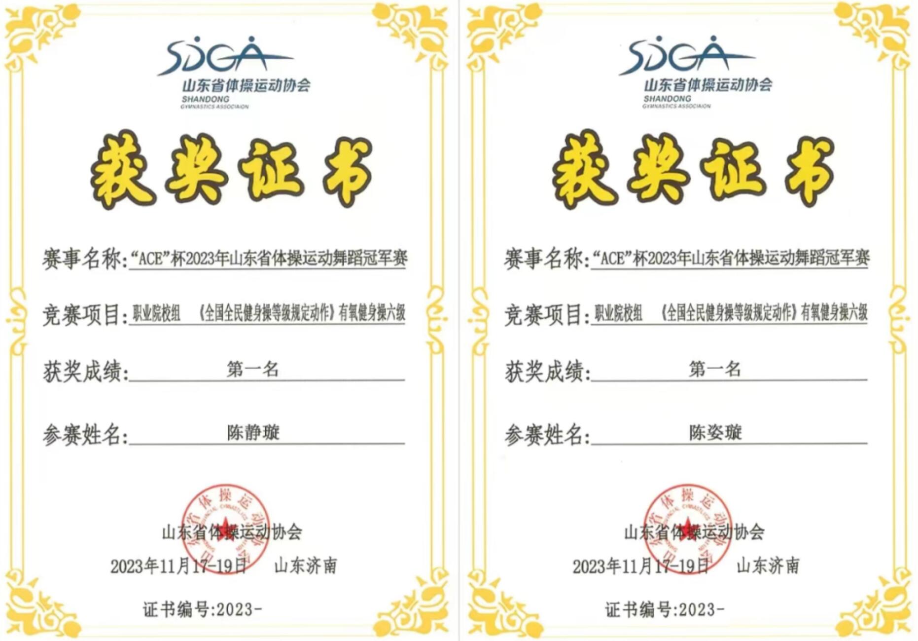 音乐舞蹈学院学子在“ACE”杯2023年山东省体操运动舞蹈冠军赛取得佳绩 第 6 张